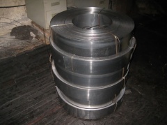 Cold rolled spring steel strip