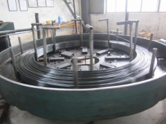 Oil tempered bright spring steel wire