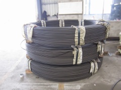 Lead-quenched steel wire