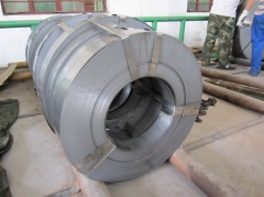 Cold rolled spring steel strip
